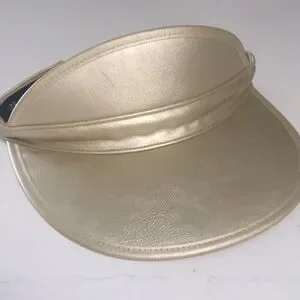 Killer Brixton Monroe champagne gold visor hat beach festival OS Brixton | Accessories | Killer Brixton Monroe Champagne Gold  main image 4
